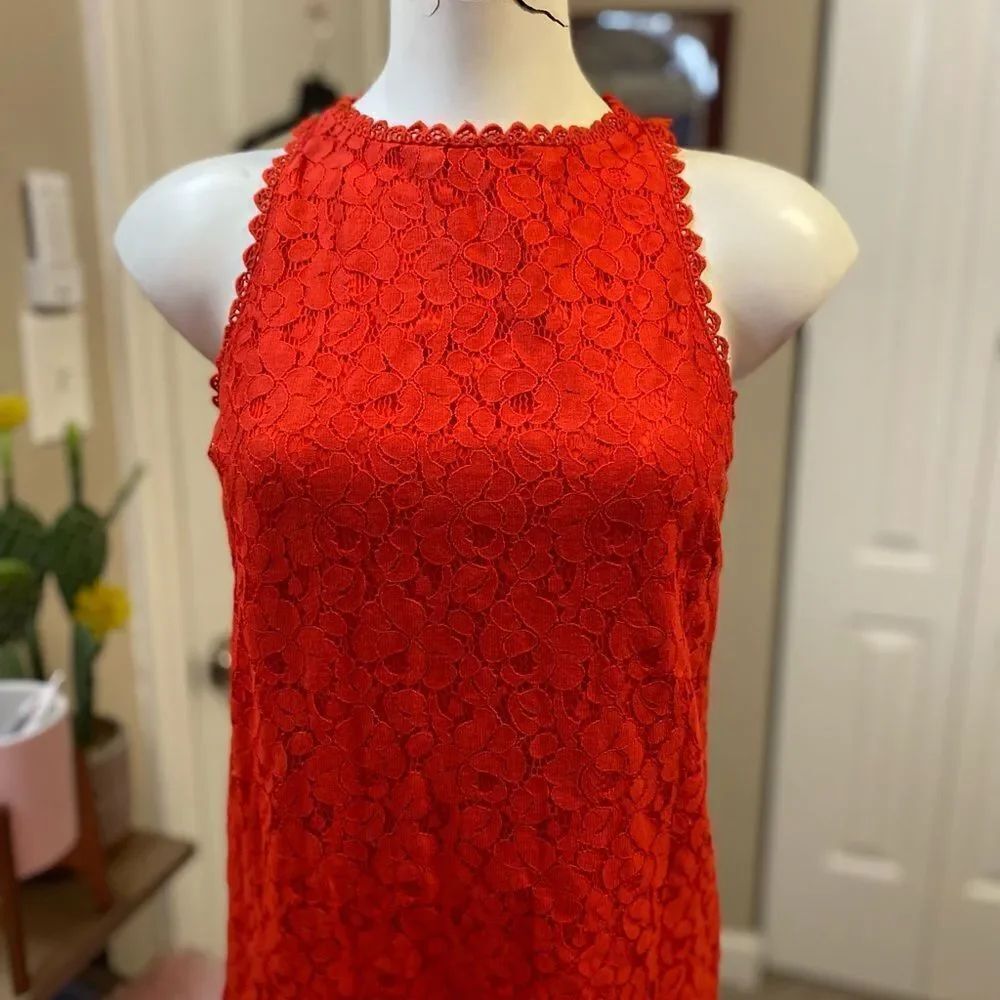 Monteau red dress - Picture 4 of 5